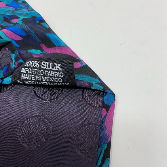 Vintage Men Novelty Tie by Stonehenge Molecular Expressions Tequila Cocktail Tie - Picture 5 of 6